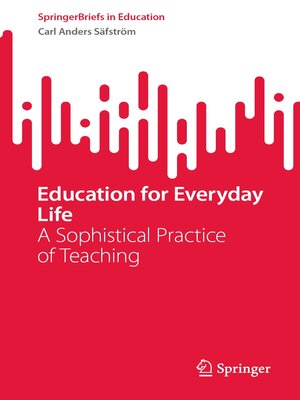 cover image of Education for Everyday Life